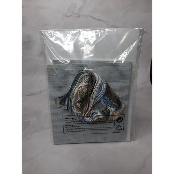 Vintage Dimensions Counted Cross Stitch Kit A Pair of Wolves 7x5 - Picture 5 of 5